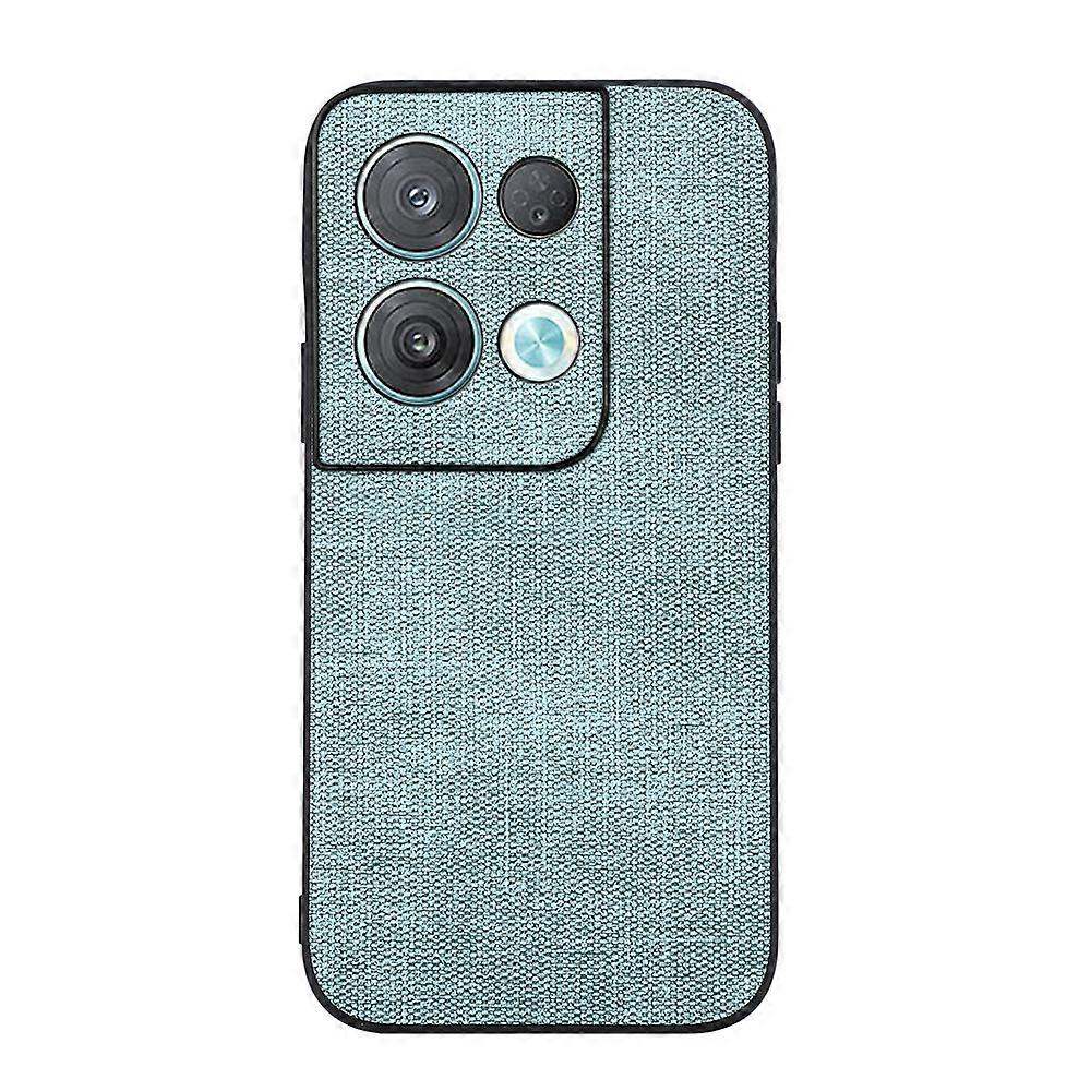 For OPPO Reno8 Brugg Texture PU Shockproof Phone Case