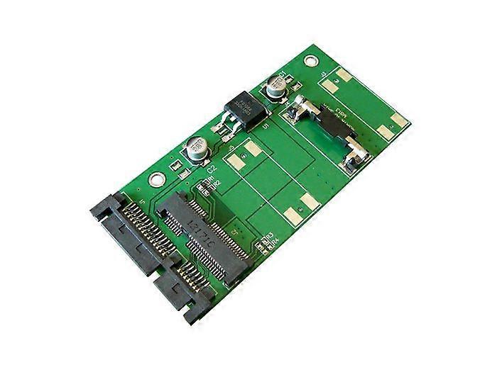 KALEA-INFORMATIQUE mSATA to SATA 2 Adapter - with SSD mounting clip