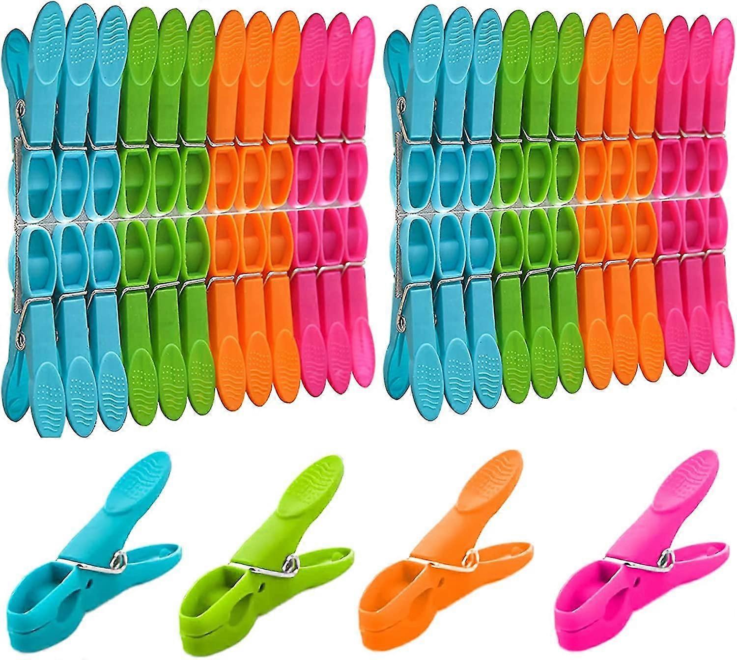 Clothesclips 48 Pieces Set Durable and Windproof Laundry Pegs