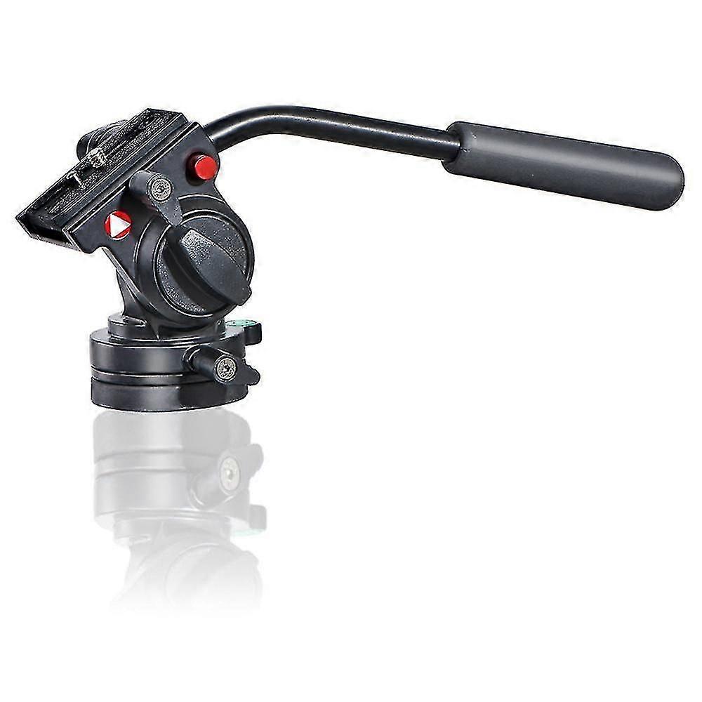 -6750 Aluminum Camera Tripod Head Fluid Video Tripod Head For &other Dslr Cameras With 1/4in 3/8in