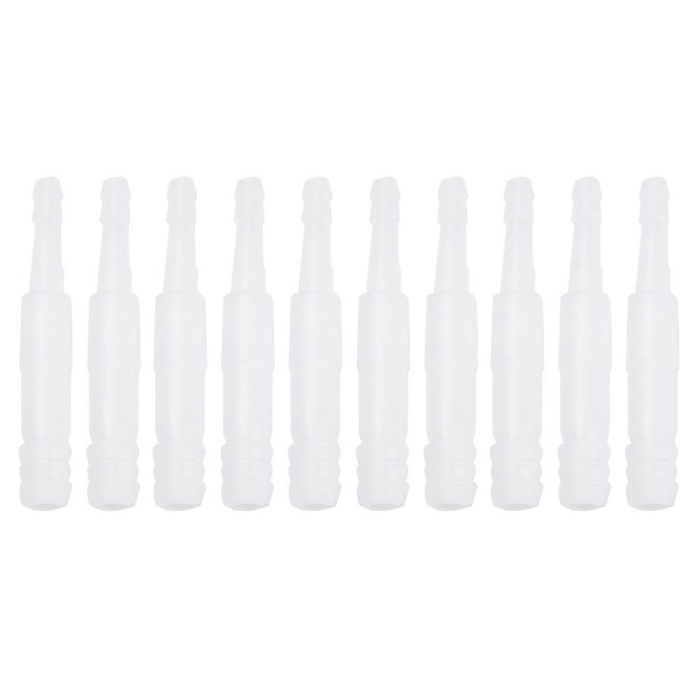 ABS Aquarium Air Tube with Non One Way Check Valve, 10PCS CO2 Volume Flow Control for Fish Tank Oxygen Pump Accessories