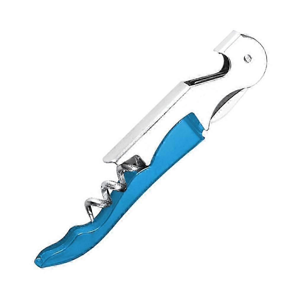 חולץ פקקים מנירוסטה פותחן יין לנסיעות, חולץ פקקים כנף נסיעות רב תכליתי מסיר פותחן בקבוקים צבעוני לבית, יין אדום P20250326001