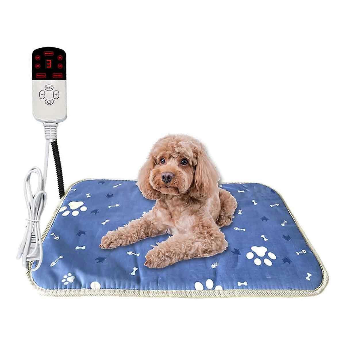 Three-Temperature Pet Heating Pad Waterproof Chew-Resistant