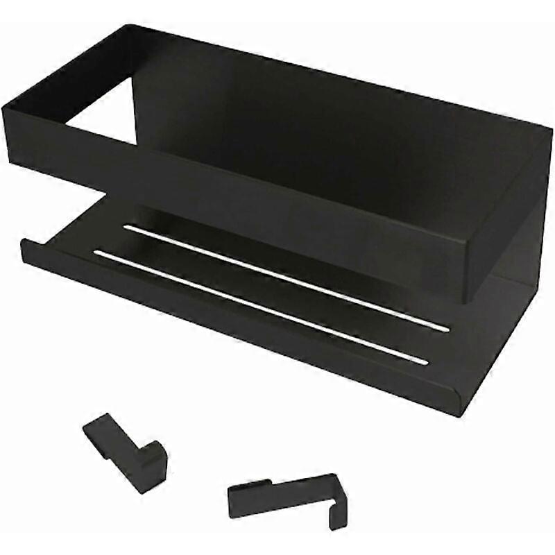 Versatile Storage Upgrade, Rust Protection Easy to Install Adhesive Mounting Shelf For Your Home (1pcs)