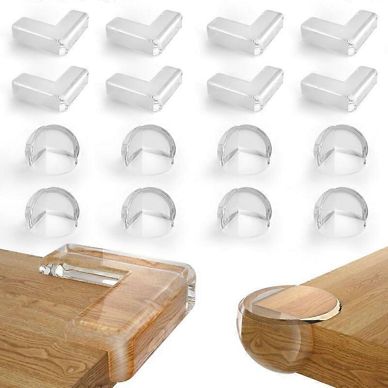 Versatile Corner Protectors, Clear Furniture Edge Bumpers & Safety Guards, Baby Proofing with Thickened Design, Easy to Install, Comprehensive
