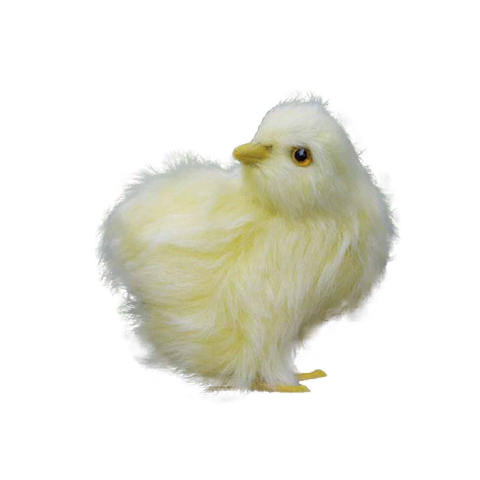New 2023 Mini Easter Chicks Yellow Easter Chenille Chicks Cute Complete Easter Chicks Easter Party Chicks