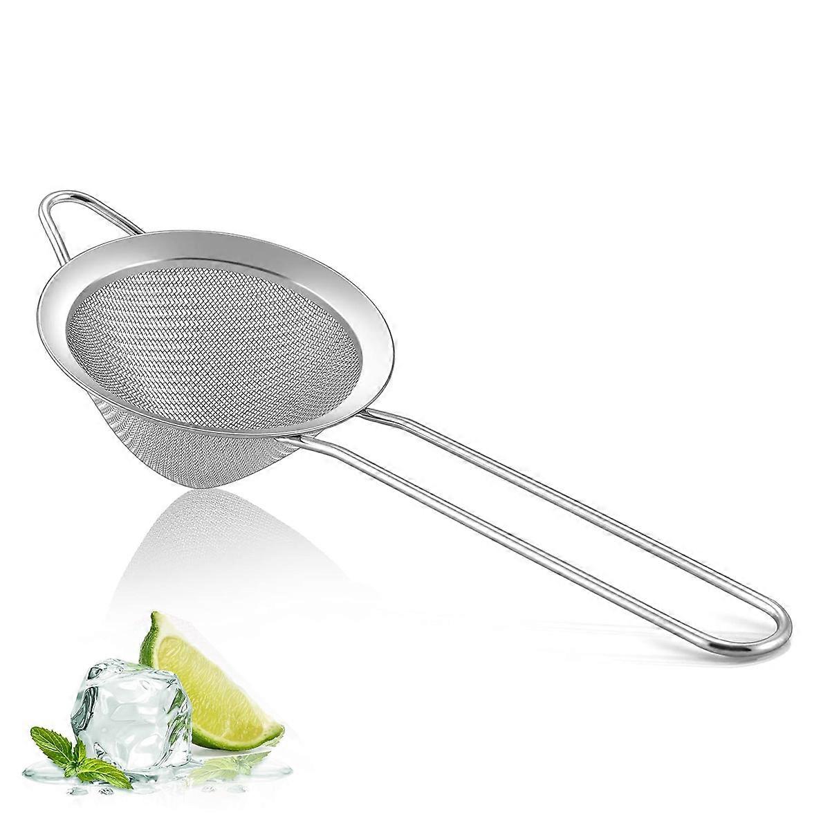 Cocktail Strainer, Stainless Steel, Fine Mesh, Sieve, Bar Tool
