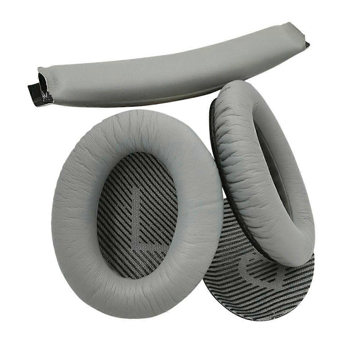 Headband Cushion and Ear Pads for Quiet Comfort 25 35 (QC25 QC35)
