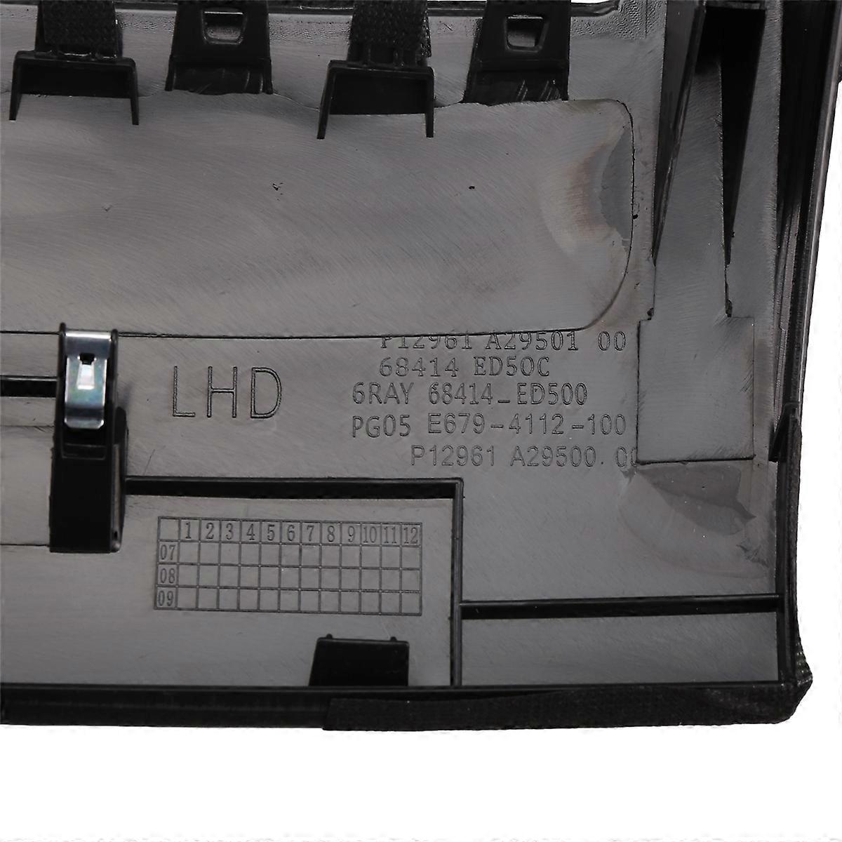 Instrument Panel Cover for Tiida 05-11 Front Dashboard,Black