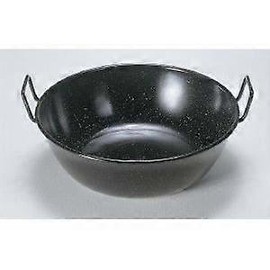 Sartén hueca de acero esmaltado 24 cm