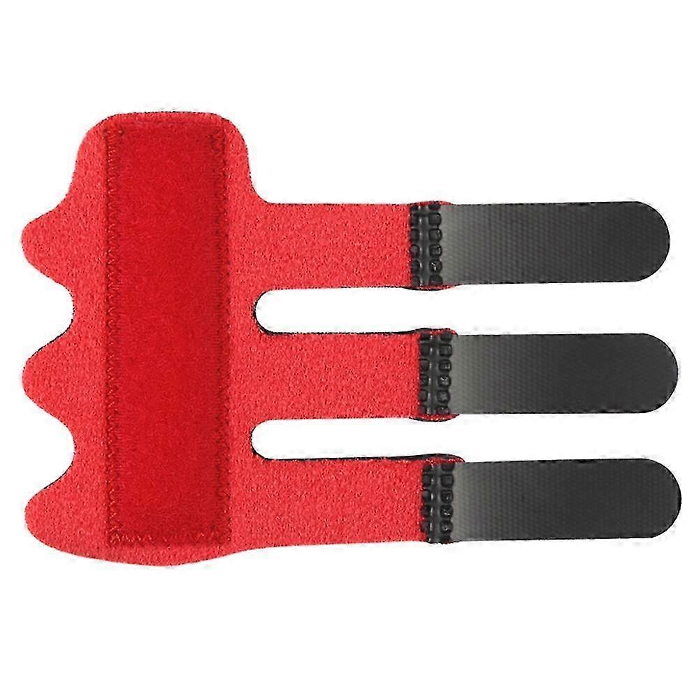 015 Finger Splint Adjustable Trigger Sprain Finger Fixation Brace Pain Relief Corrector Support