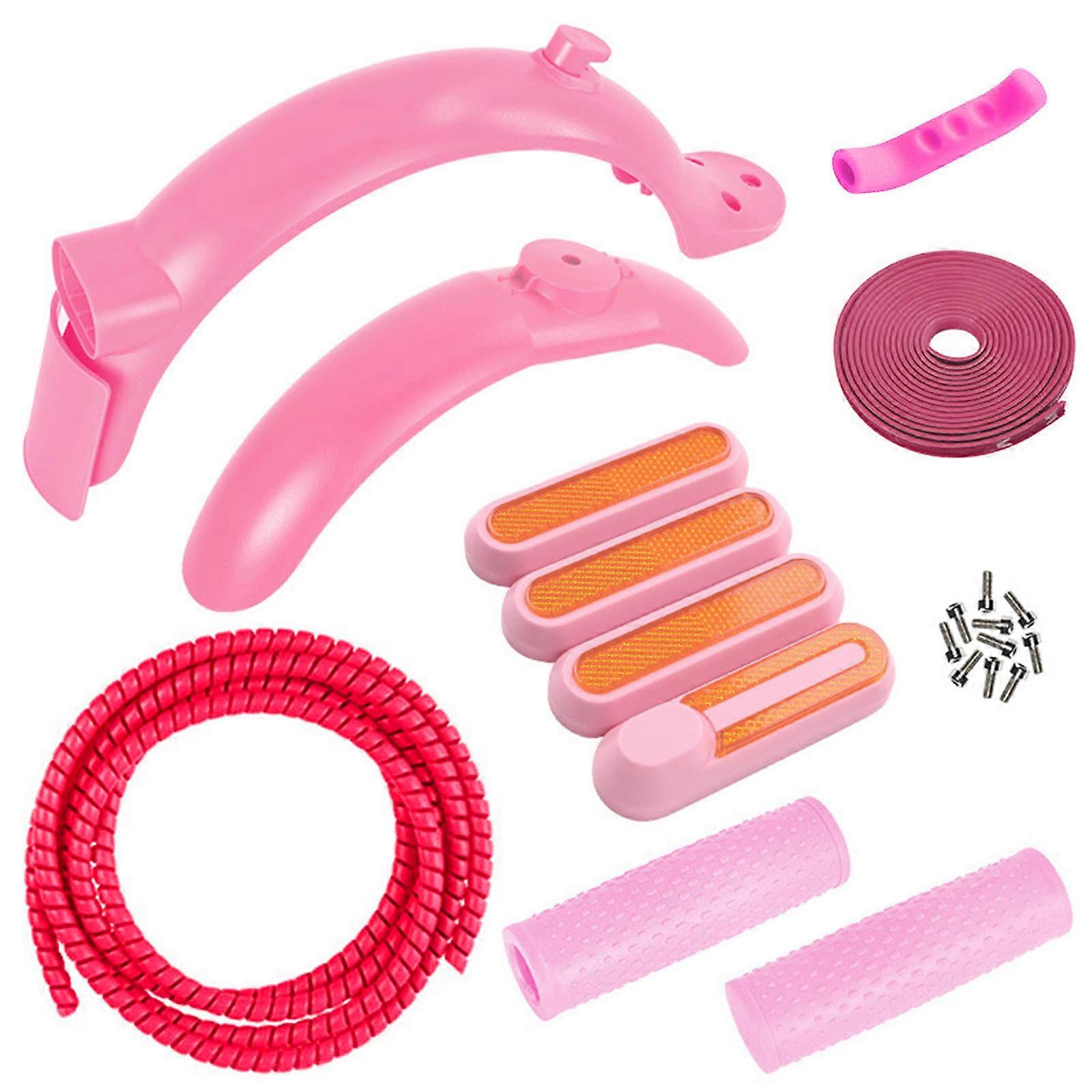 Mudguard Scooter for Xia0mi M365 M187 Pro Electric Scooter Tire Splash for Fender with Rear Rear Rear Guard  Yellow