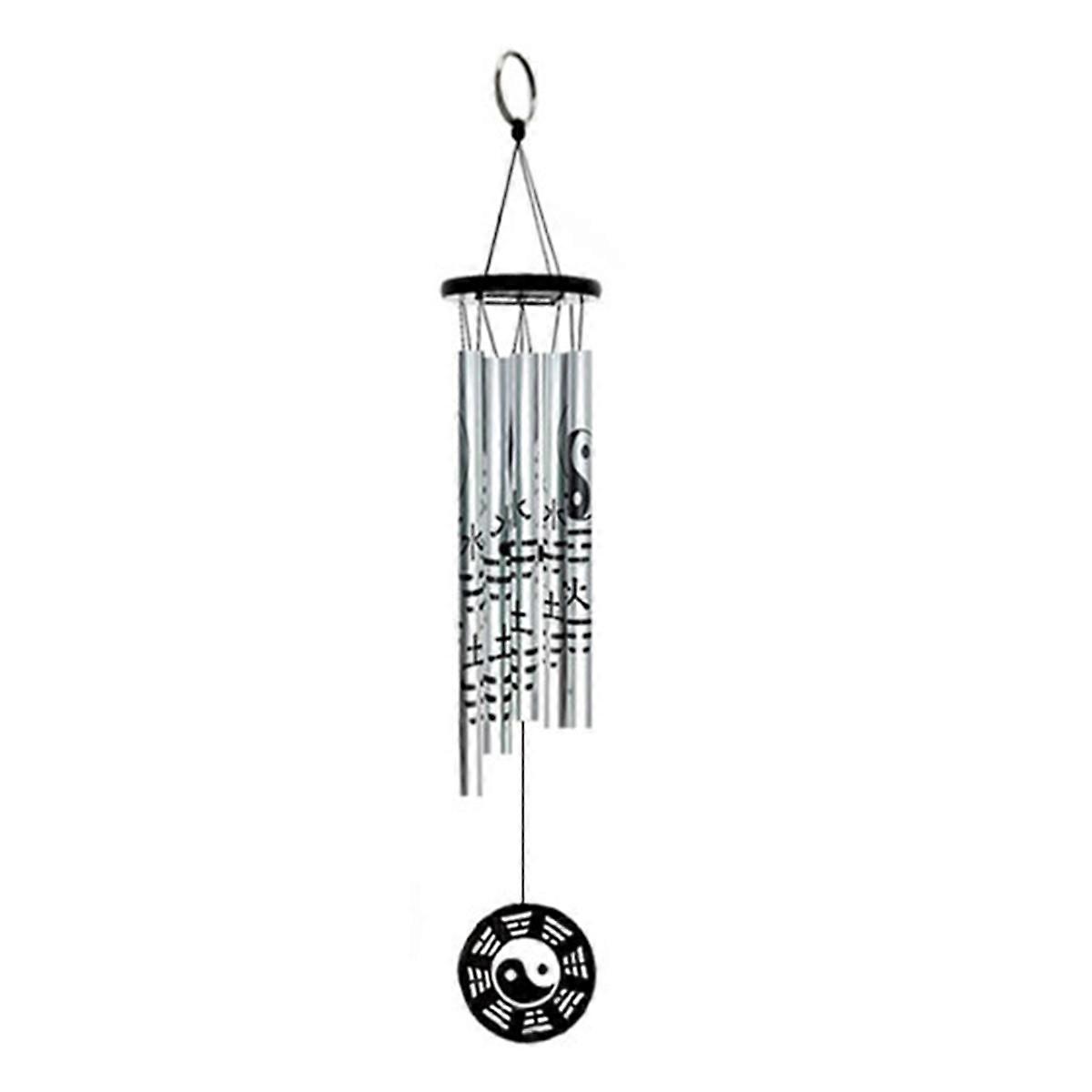 Extra small bagua wind chime pendant, retro metal wind chime