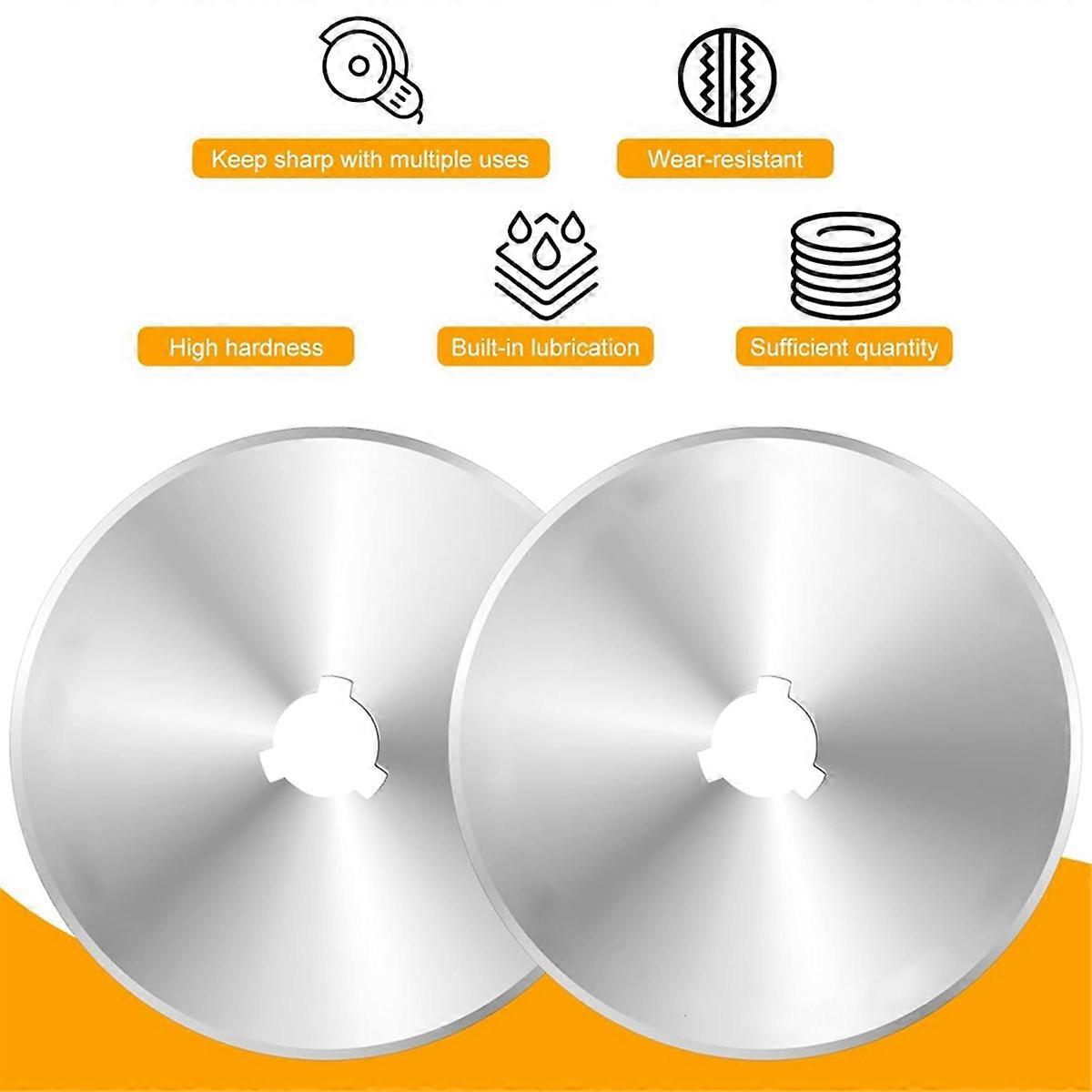 60mm - 10 Pcs Rotary Blades Refill Fit on Most 60 mm Rotary Cutter