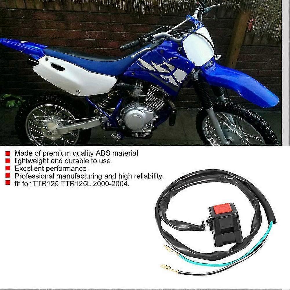 Yamaha TTR125 Motorcycle Engine Stop Kill Switch Button Accessories