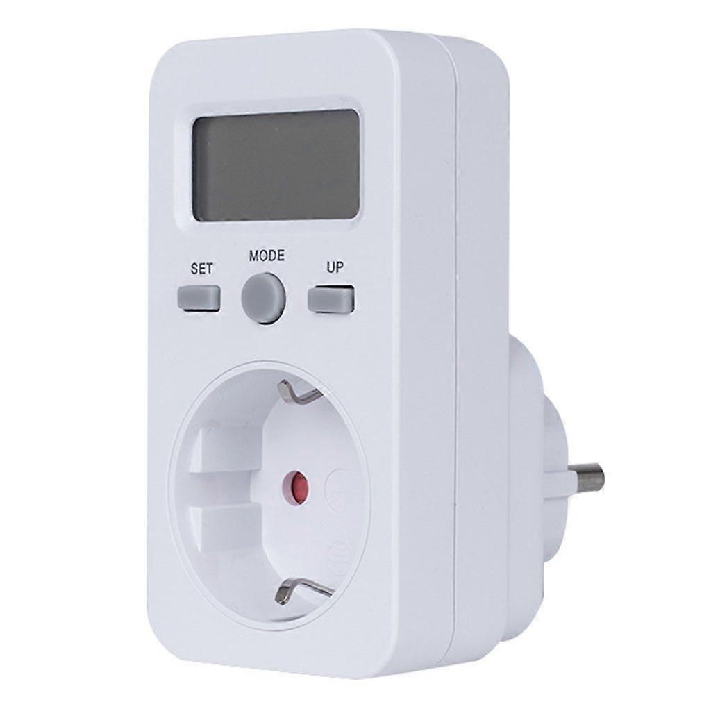 LCD Power Meter for DC Wattmeter Socket Power Meter Energy Analyzer