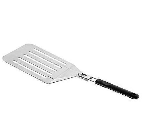 MBB Large Stainless Steel Pizza Peel Cake Lifter with Foldable Handle for Easy Storage and Cookie Spatula Use