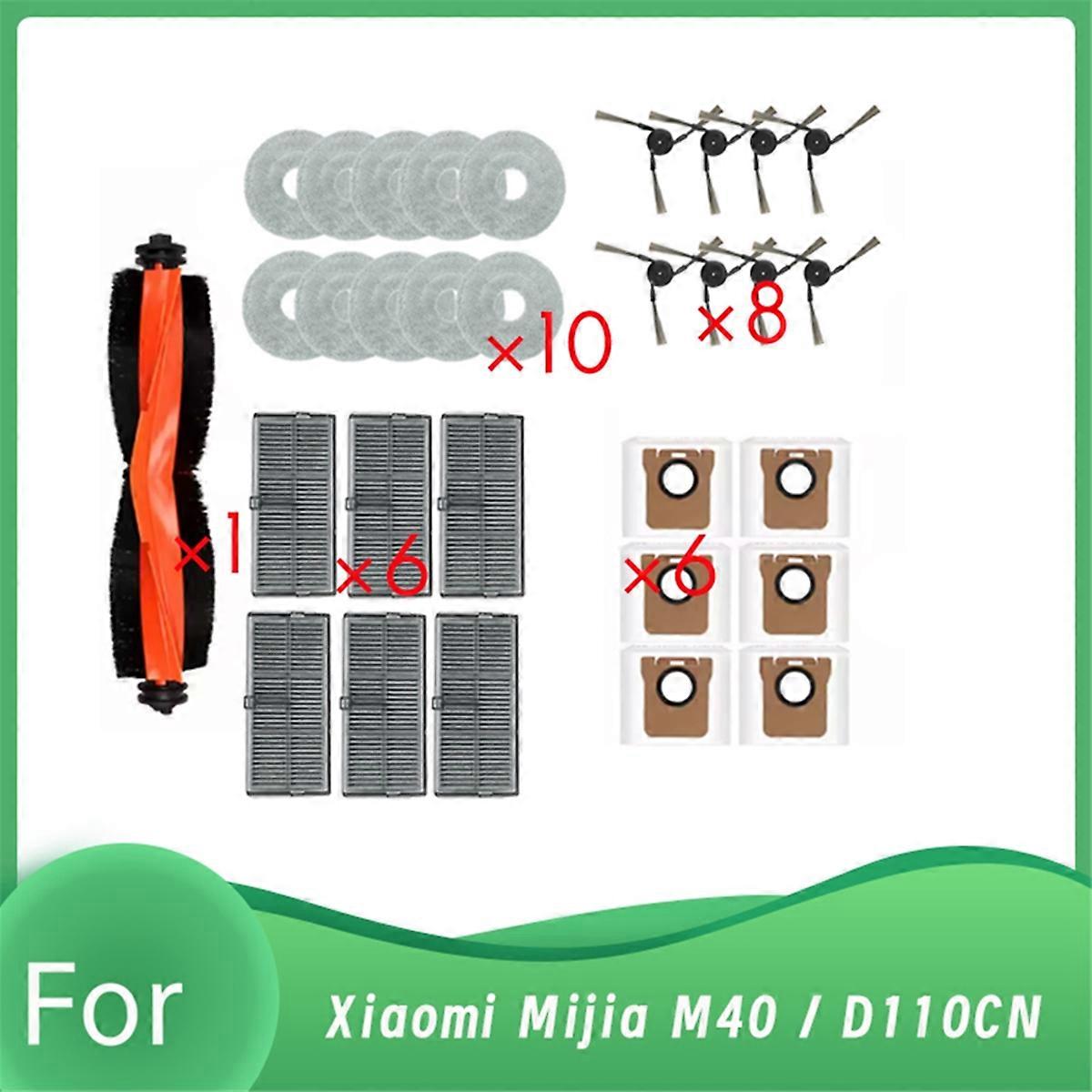 31 Pcs for Robot Vacuum Brush Filter Mop Pad Dust Bag