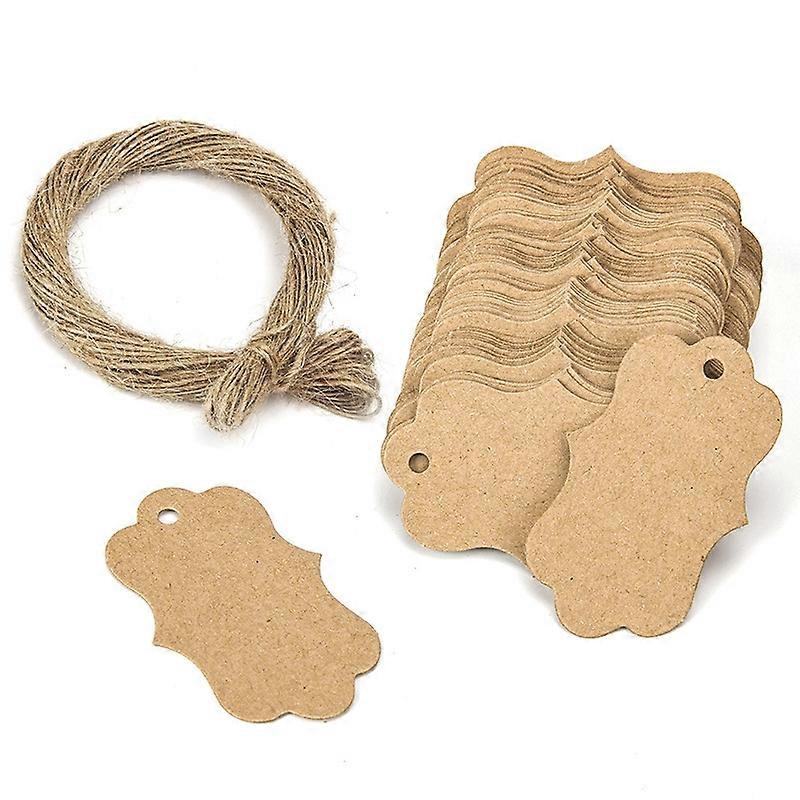 Gift Packaging Tag With Twine