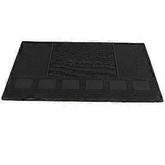 Tapete Organizador de Ferramentas de Barbeiro Evitar Deslizamento Silicone Tapete de Ferramenta de Cabelo Almofada de Estação de Trabalho para Barbearia de Salão de Beleza