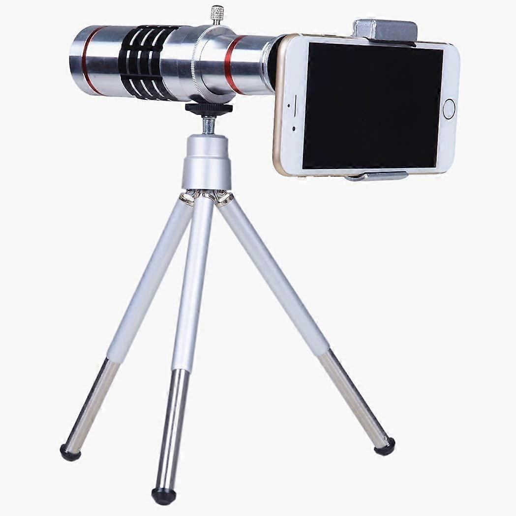 BAK4 Monocular Compact Telescope–High Power Zoom Monocular Telescope,12x Magnification