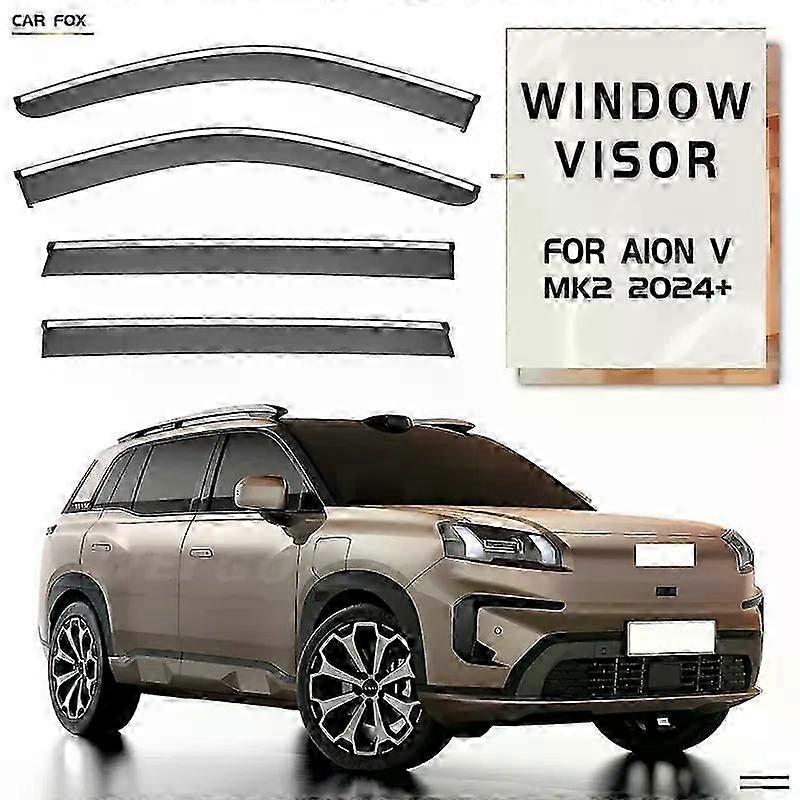 Applies To For Aion V Plus Mk2 2024+ Window Visor Door Visor Vent Wind Deflectors Visors Rain Guard Shades Visor