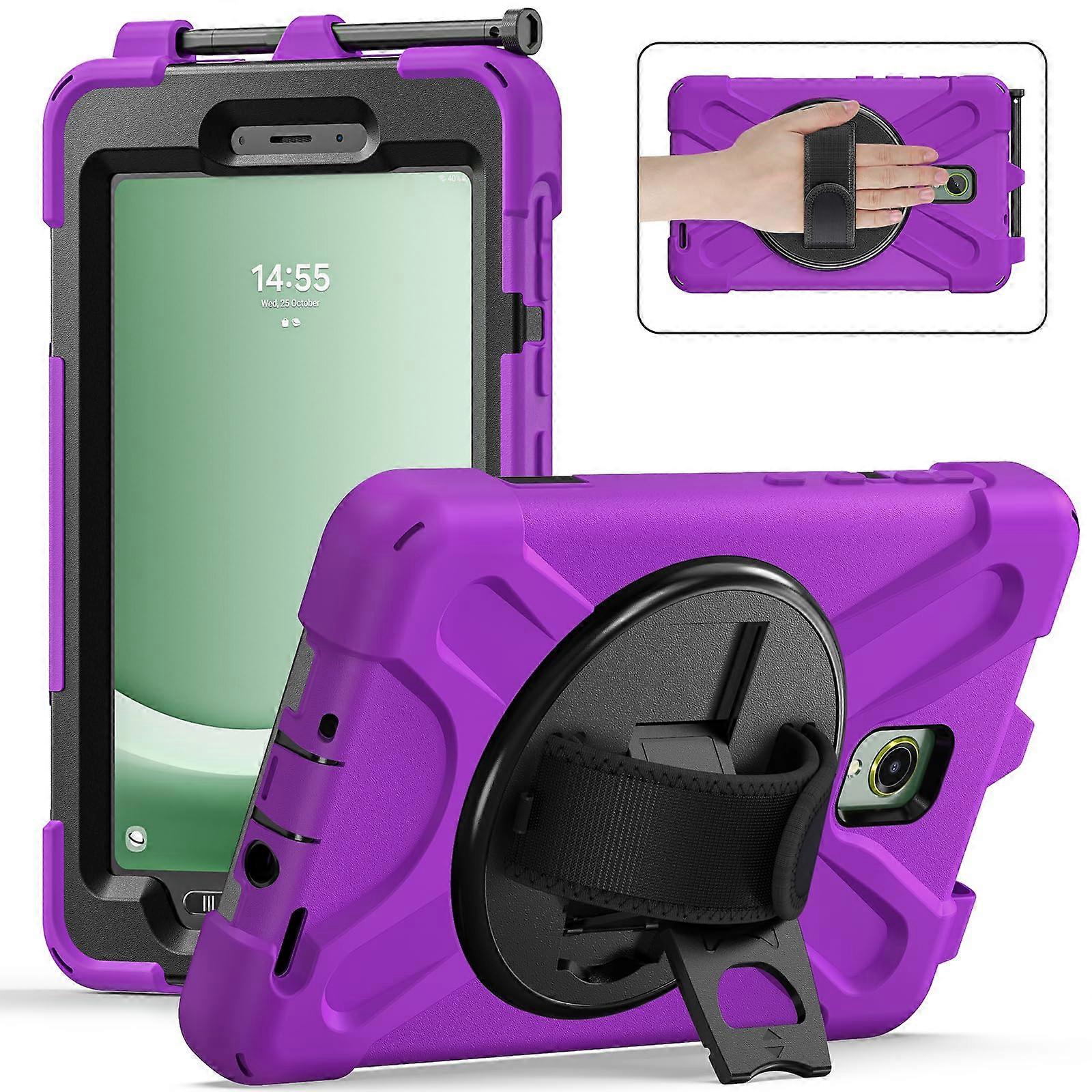 Shield Case for Samsung Galaxy Tab 8.0 Active 5 X300 / Active 3 T570  Purple
