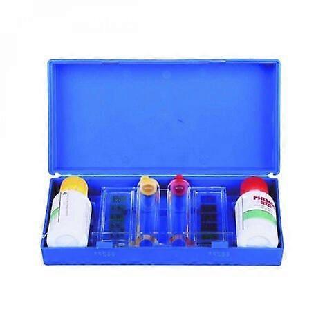 Liquid analysis kit for ph, chlorine and bromine