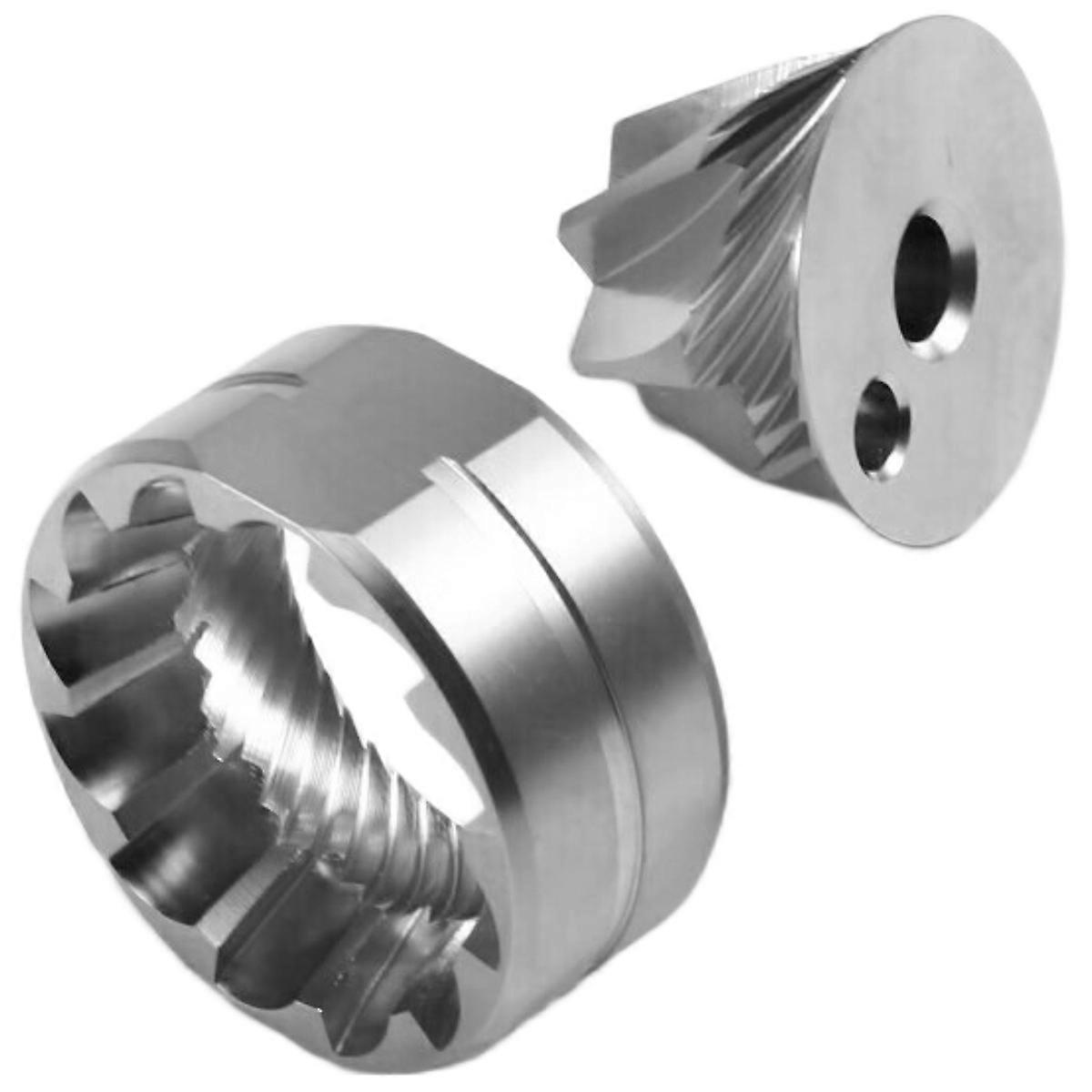 38mm Conical Burrs for Manual Coffee Grinder, Sweet High-Uniformity Espresso Grinding Flat Burrs Cof