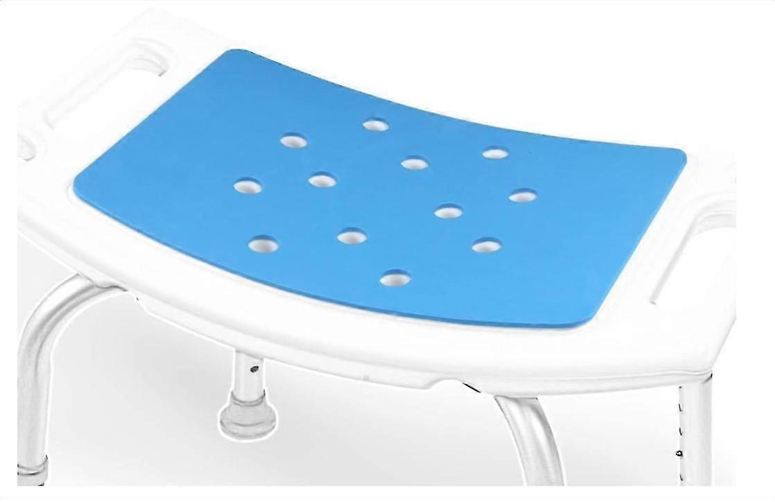 الحمام حمام كرسي دش البراز وسادة لصق عدم الانزلاق الدافئة إيفا الأزرق الأزرق