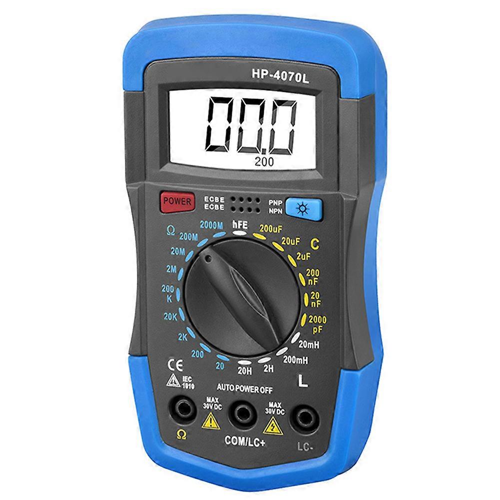 RLC Meter Inductance Capacitance Resistance Multimeter Ohm Inductor Tester