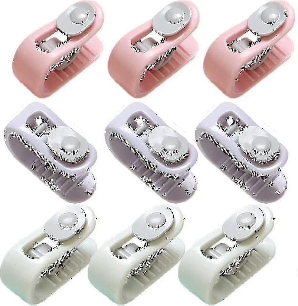 9 Pack Non-slip Quilt Blanket Clip Sheet Fixer Anti-run Bed Sheet Clips