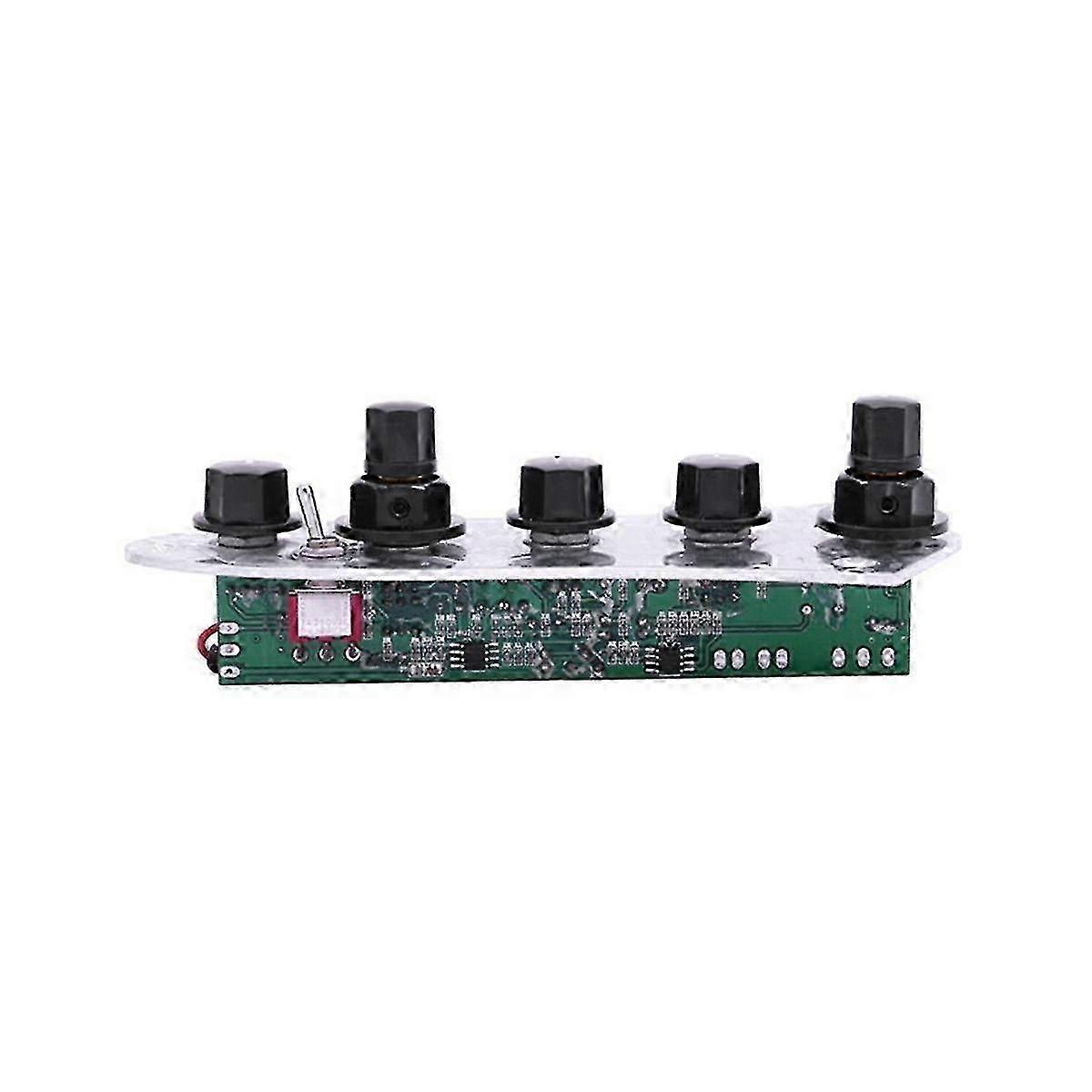 5 Jazz JB Bass Loaded Wired Control Plate for 4/5 String Bass Guitar Parts JB07