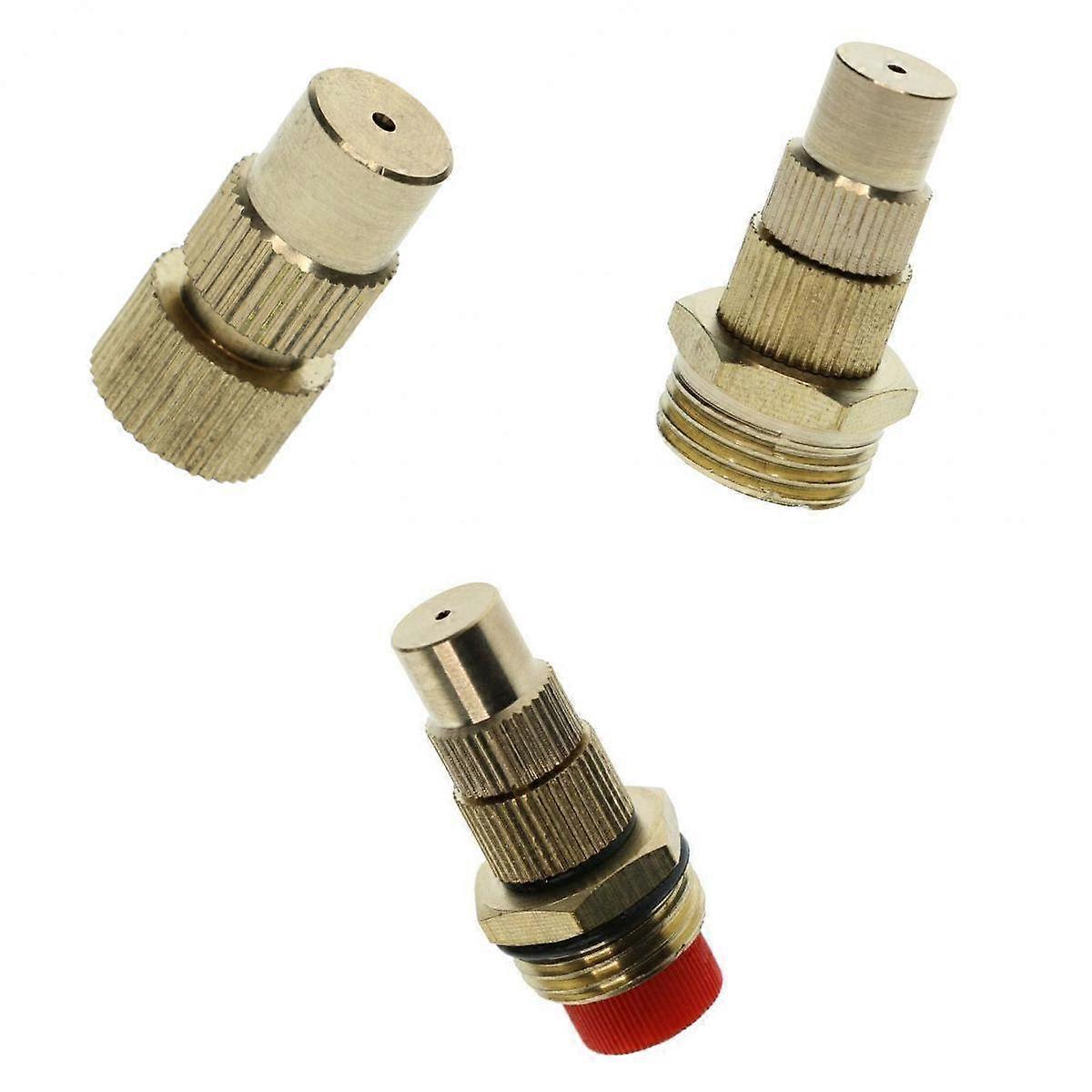 3Pcs Adjustable Irrigation Nozzle Misting Sprinkler DN15