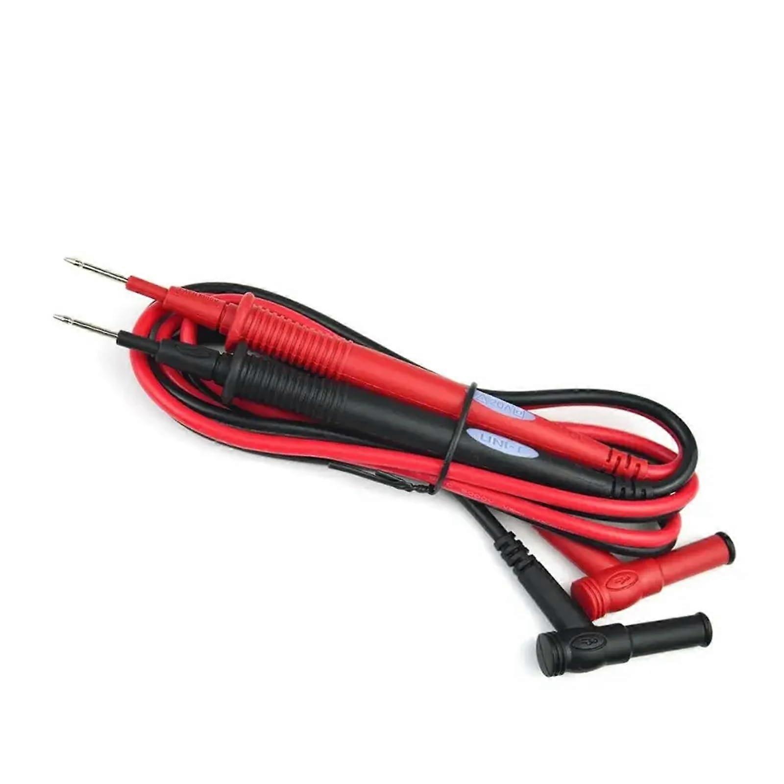UT-L26 Multimeter Pen-Style Test Probe Lead, 20A, Double Insulated, Class III Wires, Compatible With DMMs