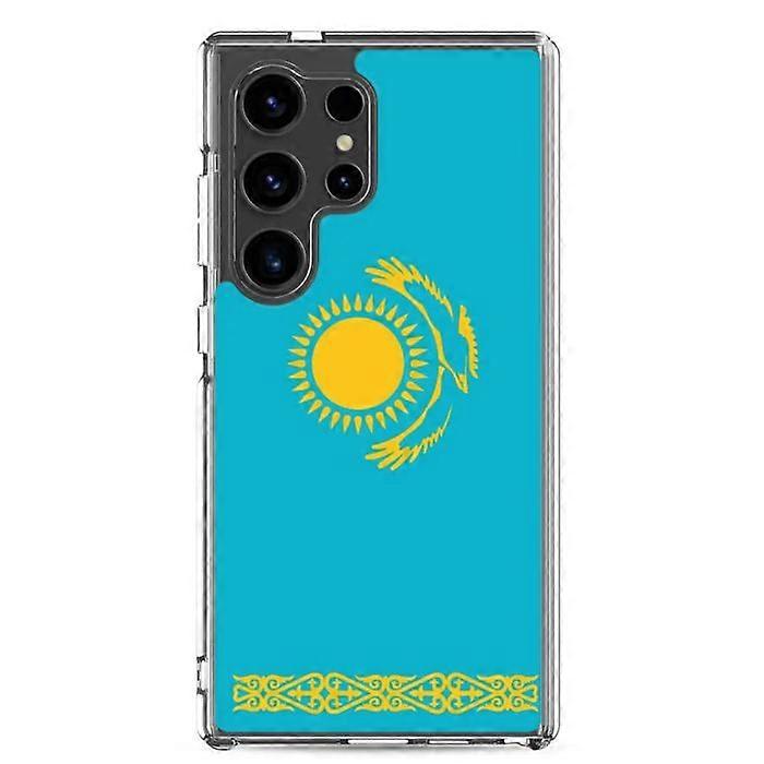 Phone Case - Samsung - Galaxy S24 Plus - Kazakhstan Flag - Flexible - Multicolored