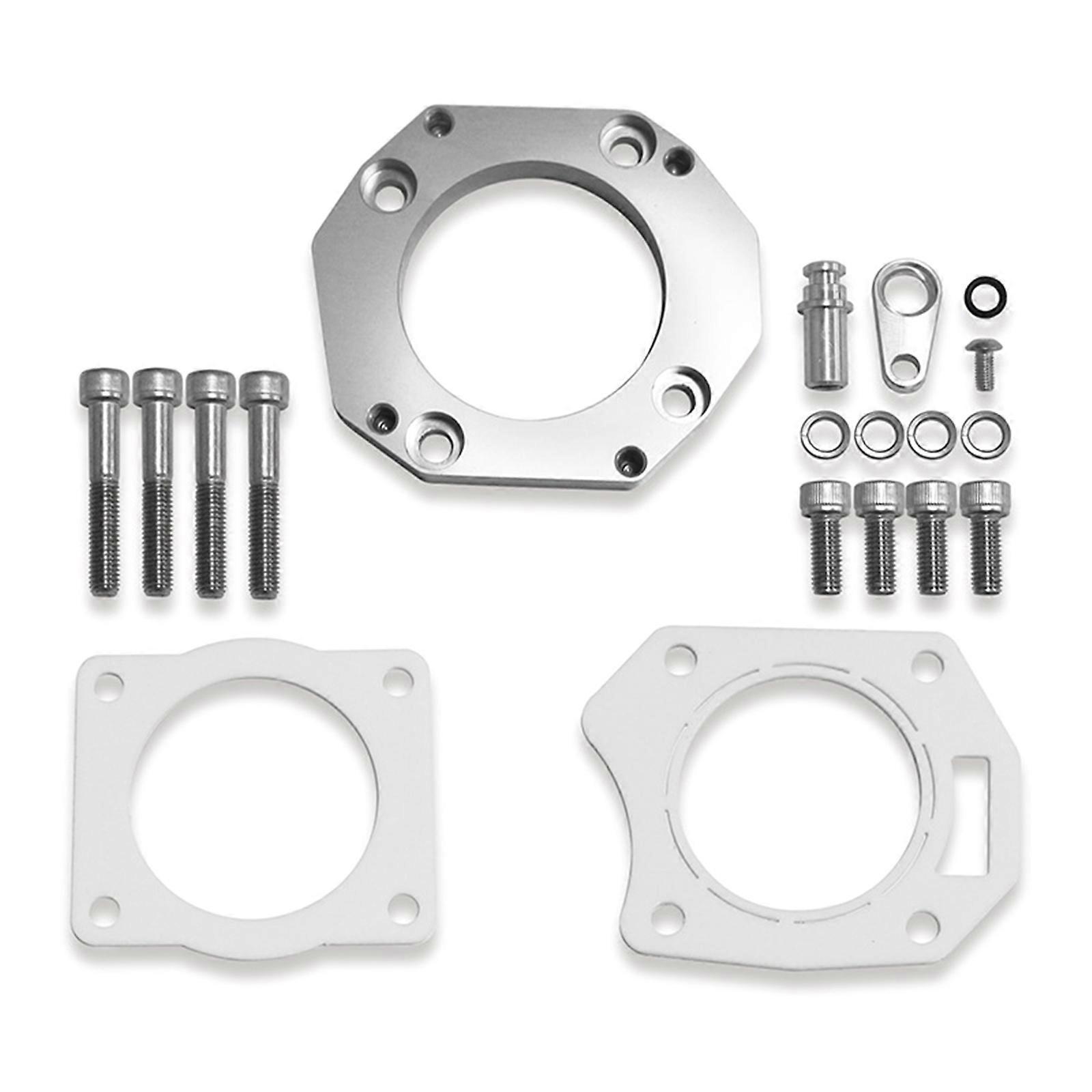 Precise Machined Aluminum Alloy Throttle Body Adapter For K20 K24 Improved Engine Response Enhances Driving Experience