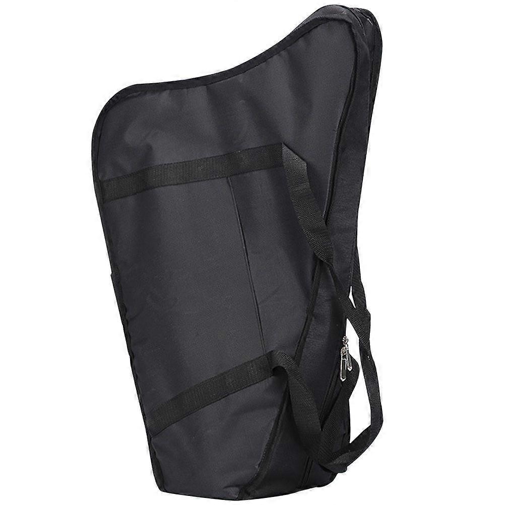 Portable Lyre Harp Storage Bag Zipper Non-slip Lyre Pouch Thicken Harp Protective Bag