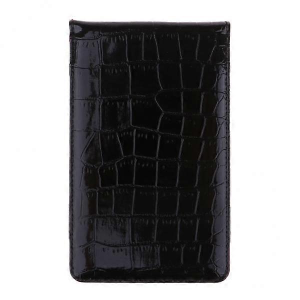 2-3pack PU Golf Scorekartenhalter Training Book Cover mit Bleistift Schwarz