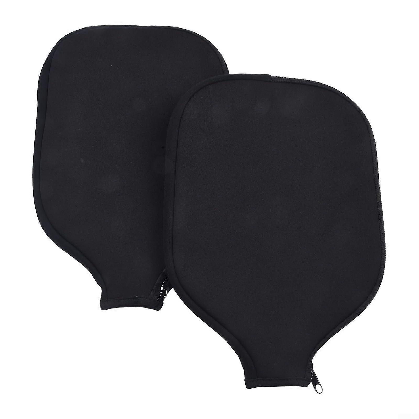 Pickleball paddle covers made of neoprene, 2 pieces, for moisture and shock resistance