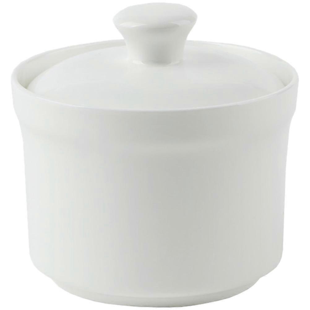 Ceramic Stew Pot with Delicate Finish, Compact Size for Easy Carrying, Functional Design