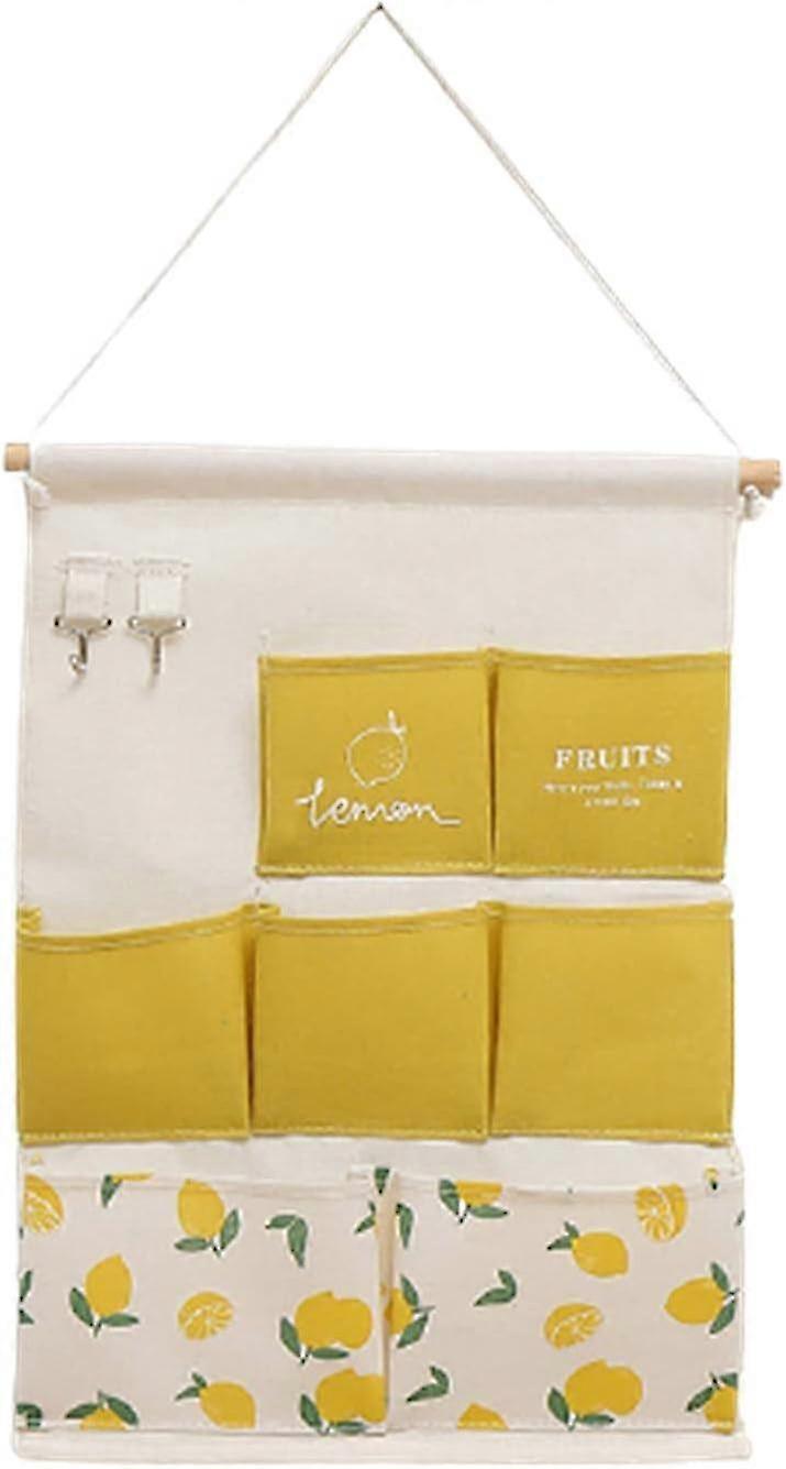 Wall-Mounted Storage Bag for Organizing Small Cloth Items in Dormitory