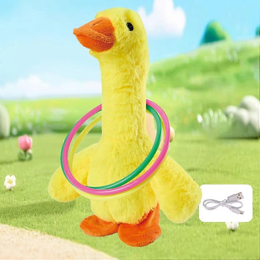 25cm Smart Interactive Plush Doll Toy with Singing Dancing Talking Recording Walking Early Education