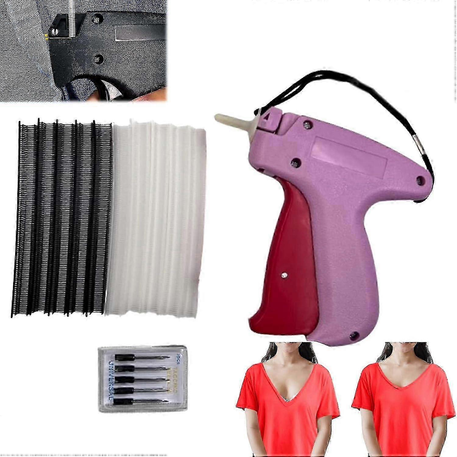 Kleding Quick Fixer, Handheld Naaipistool, Mini Stitch Machine - Roze