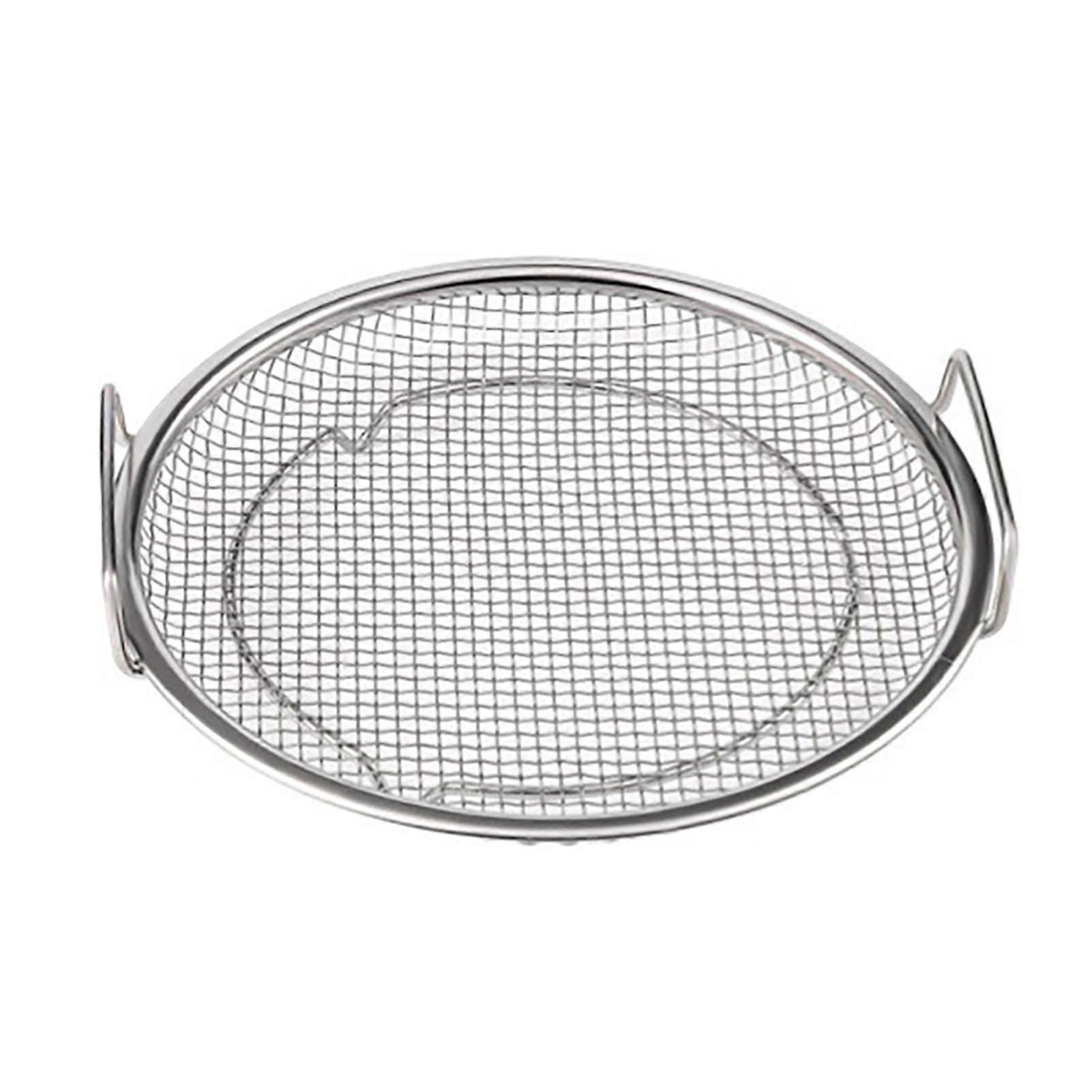 Efficient stainless steel frying oil drainer, with handle, draining tool for frying oil filter, for the kitchen, 22 cm