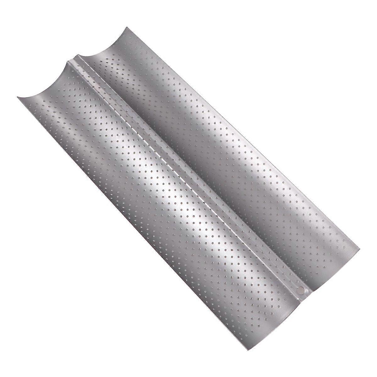 Loaf Bread Baking Tray, Creative Wavy Slots Design for Uniform and Practical Use