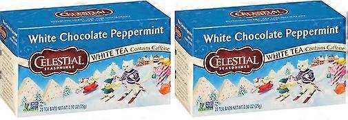 Celestial Seasonings White Chocolate Peppermint White Tea 2 Pack