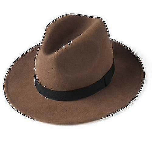 Australian Wool Felt Fedora Autumn Winter Cap