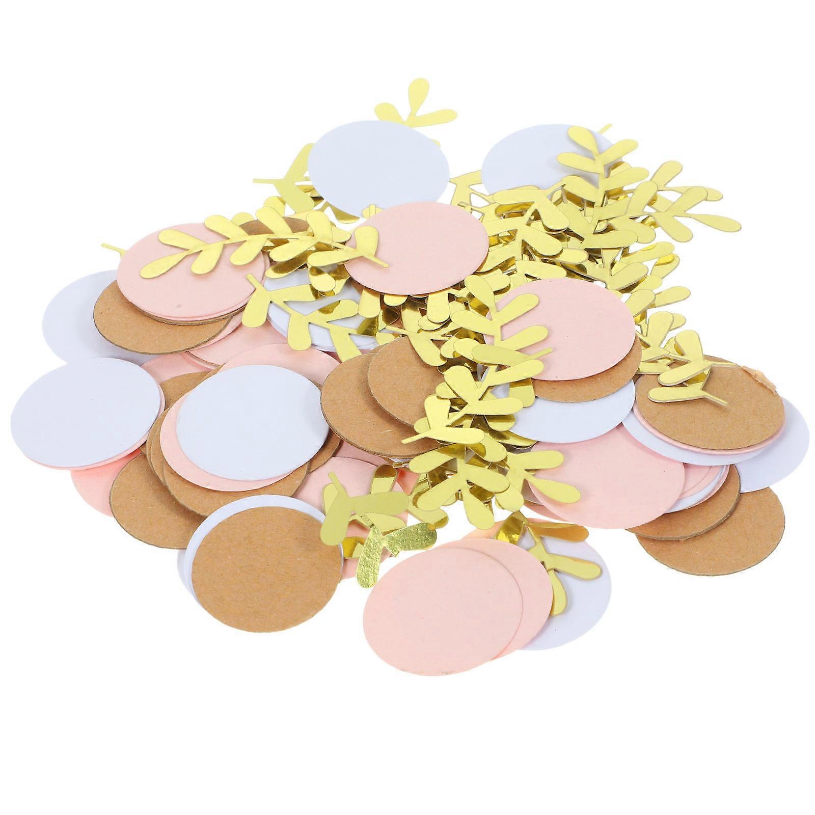 Birthday Confetti Dots Leaf Party Decoration 45X18CM 1Set