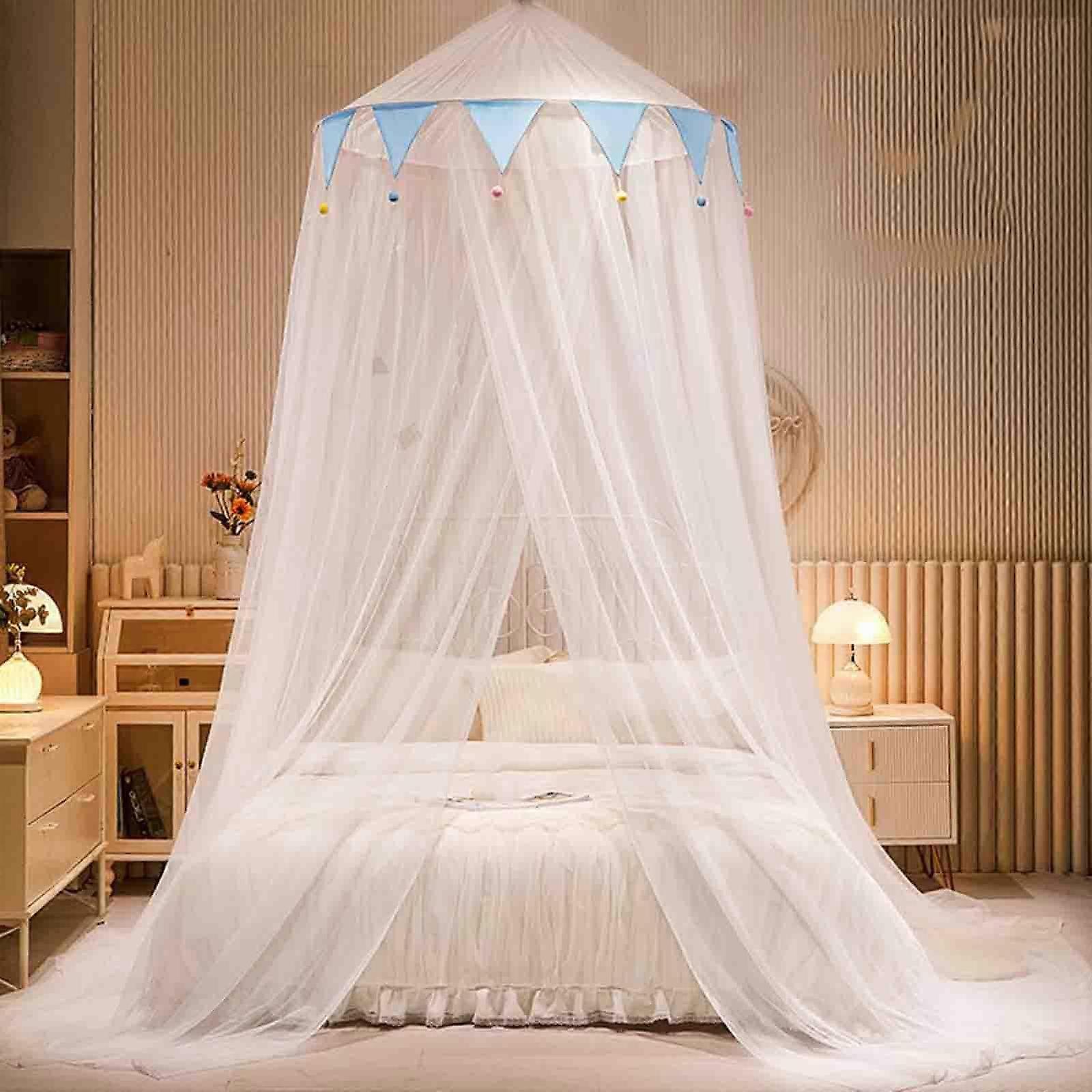 Travel mosquito net for bed, double bed, canopy, single bed, foldable (C 1.0m)
